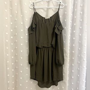 Dex Forest Green Dress